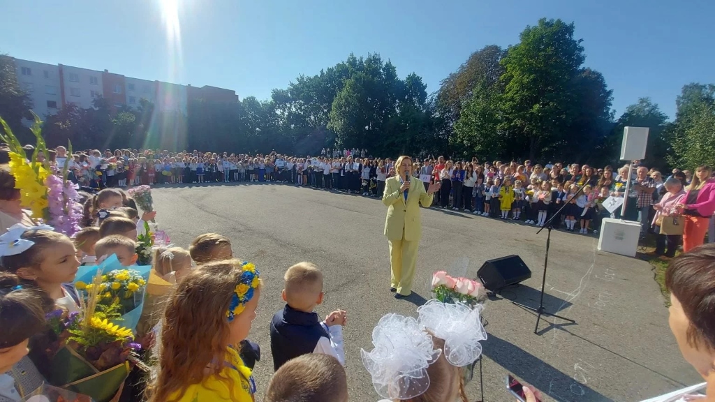 Opening of the International Ukrainian School in Kaunas