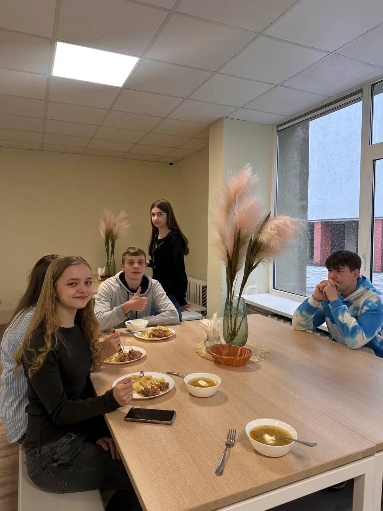 Відкриття нової їдальні в МУШ міста Вільнюс!